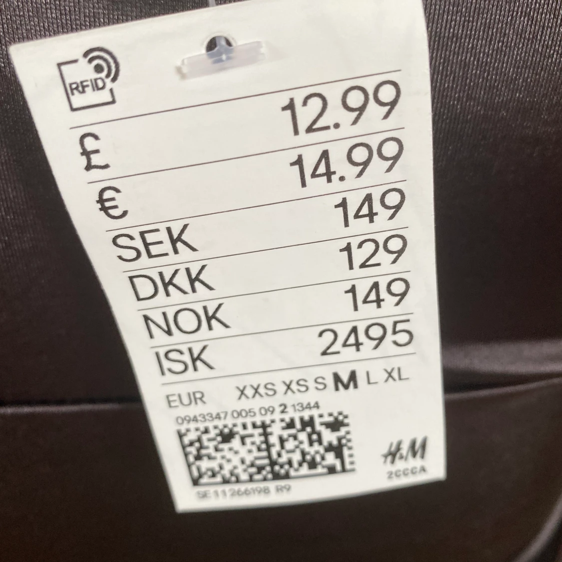 Siden Klänning, strl M - 91