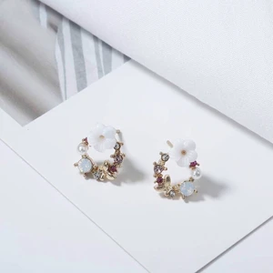 Örhängen  - Diameter: 0.9 cm