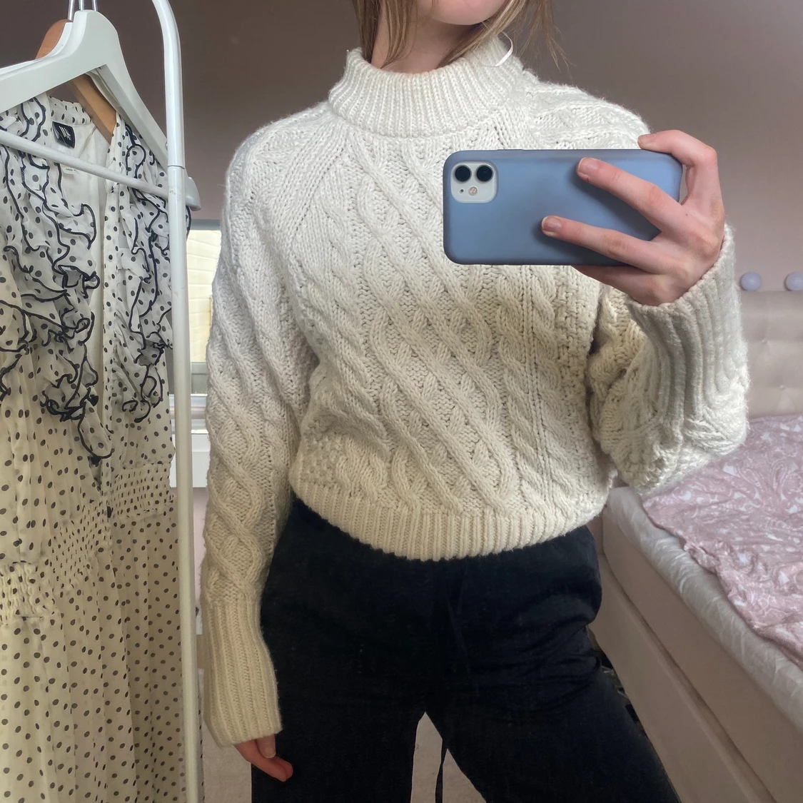 Stickad tröja