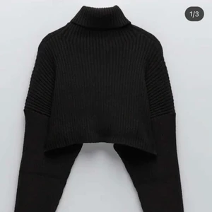 Croppad stickad tröja - Från zara, slutsåld 