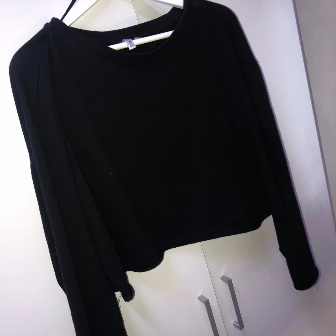 svart långärmad tröja 