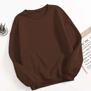 Brun sweatshirt - Brun sweatshirt med mjukt material inuti från shein, helt ny.