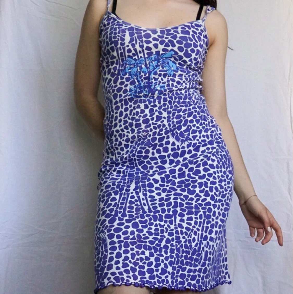 Blå kläning brasilien 