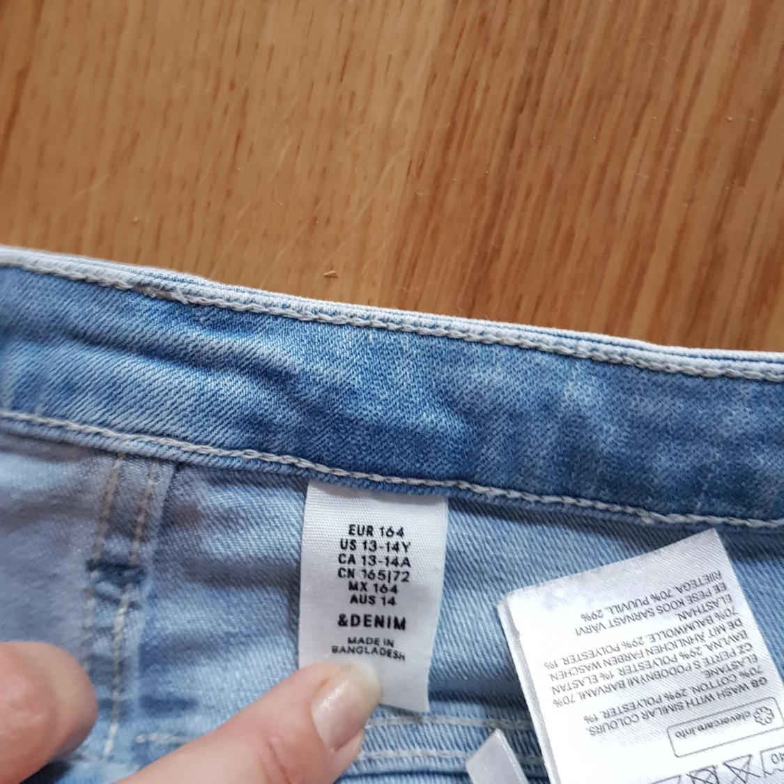 Jeans shorts och kjol - 90