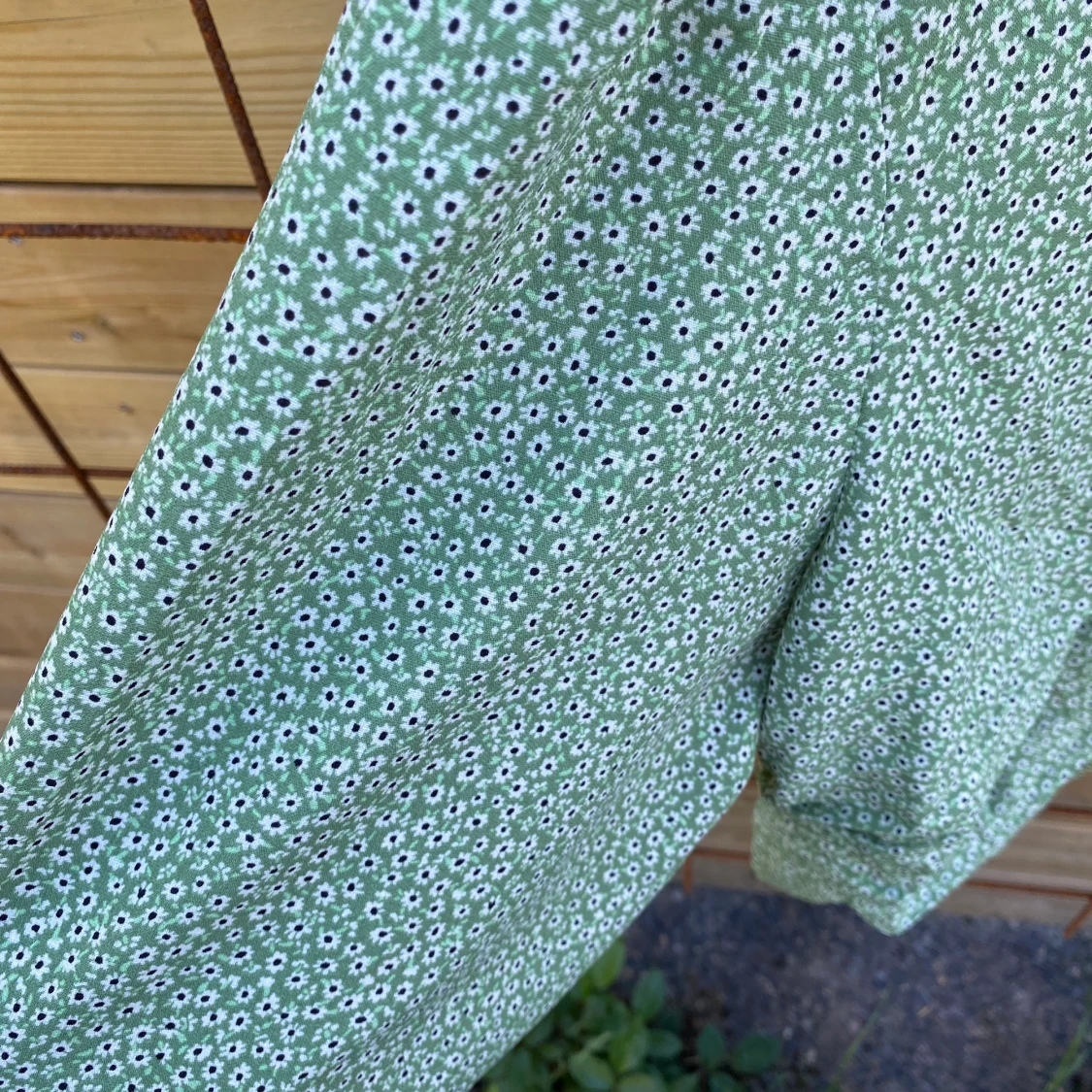 Grönblommig blus  - 90