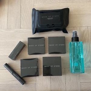 Oanvända make up store grejer - 50kr/st.  Köper man allt kostar det 280kr + frakt. Postar endast paket för en summa på 100kr + frakt. Frakt är 66kr 