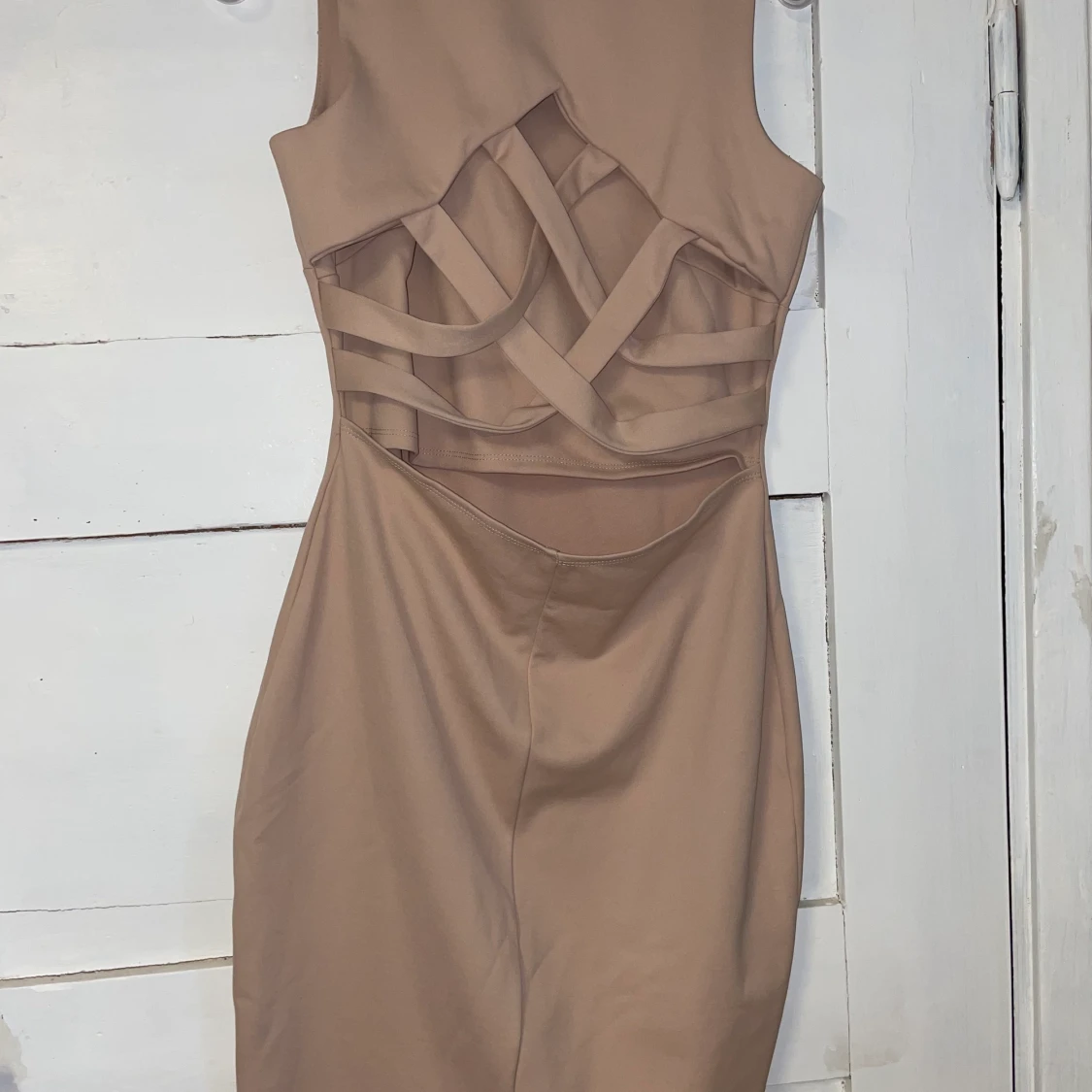 BEIGE/ROSA KLÄNNING - 90