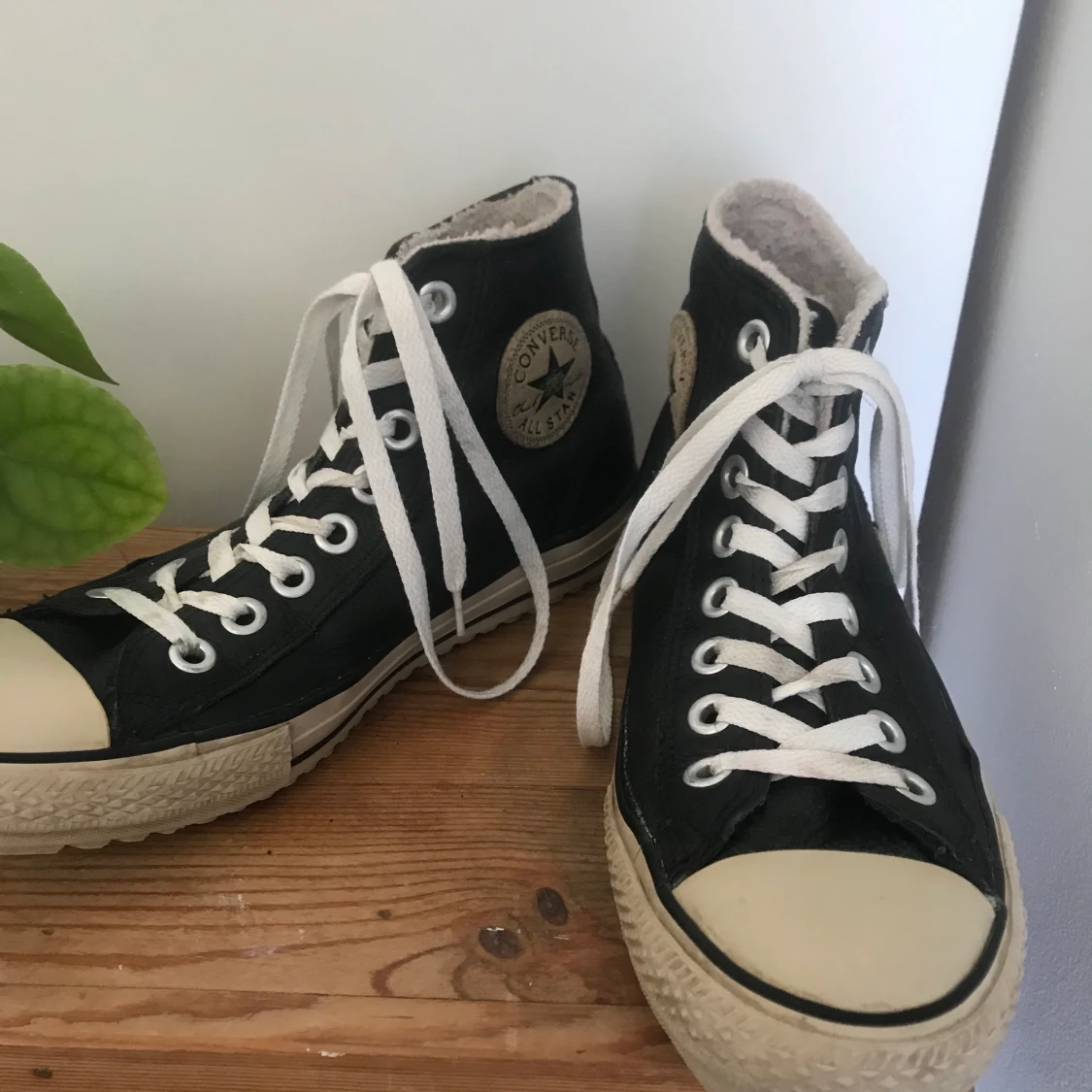 Svarta converse 