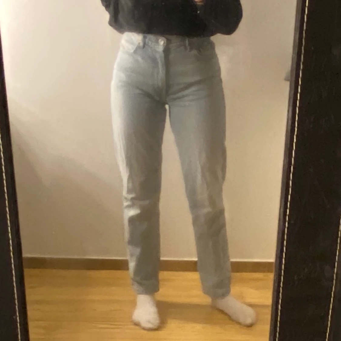 Ljusblåa jeans  - 90