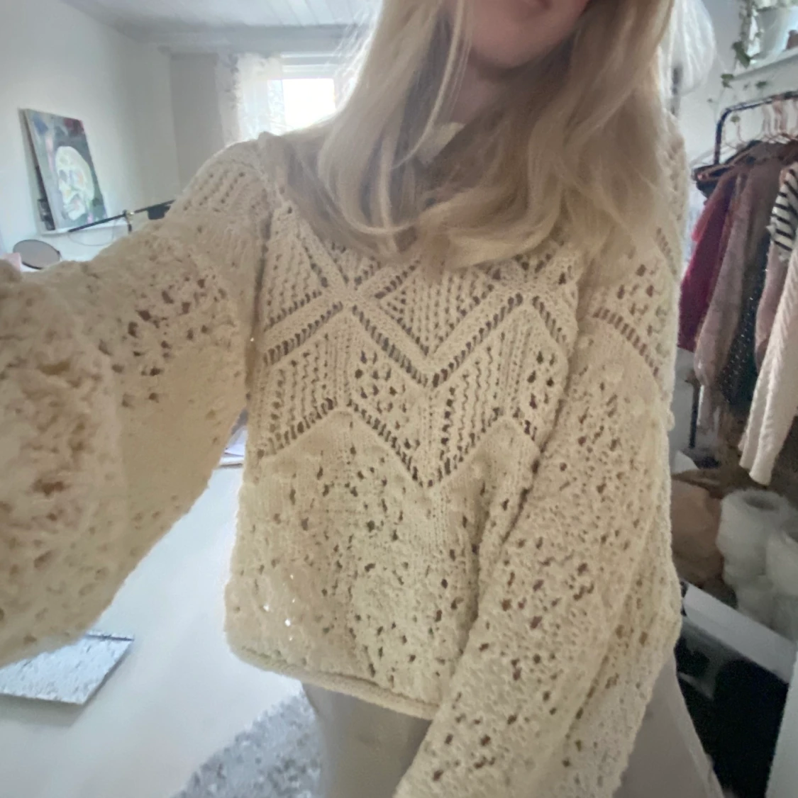 Zara skickad tröja  - 90