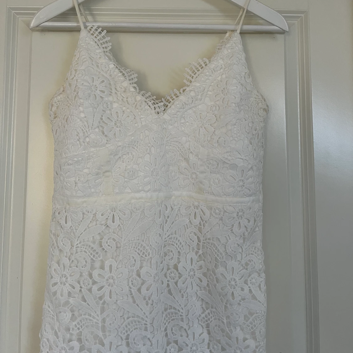 Vit klänning  - 90