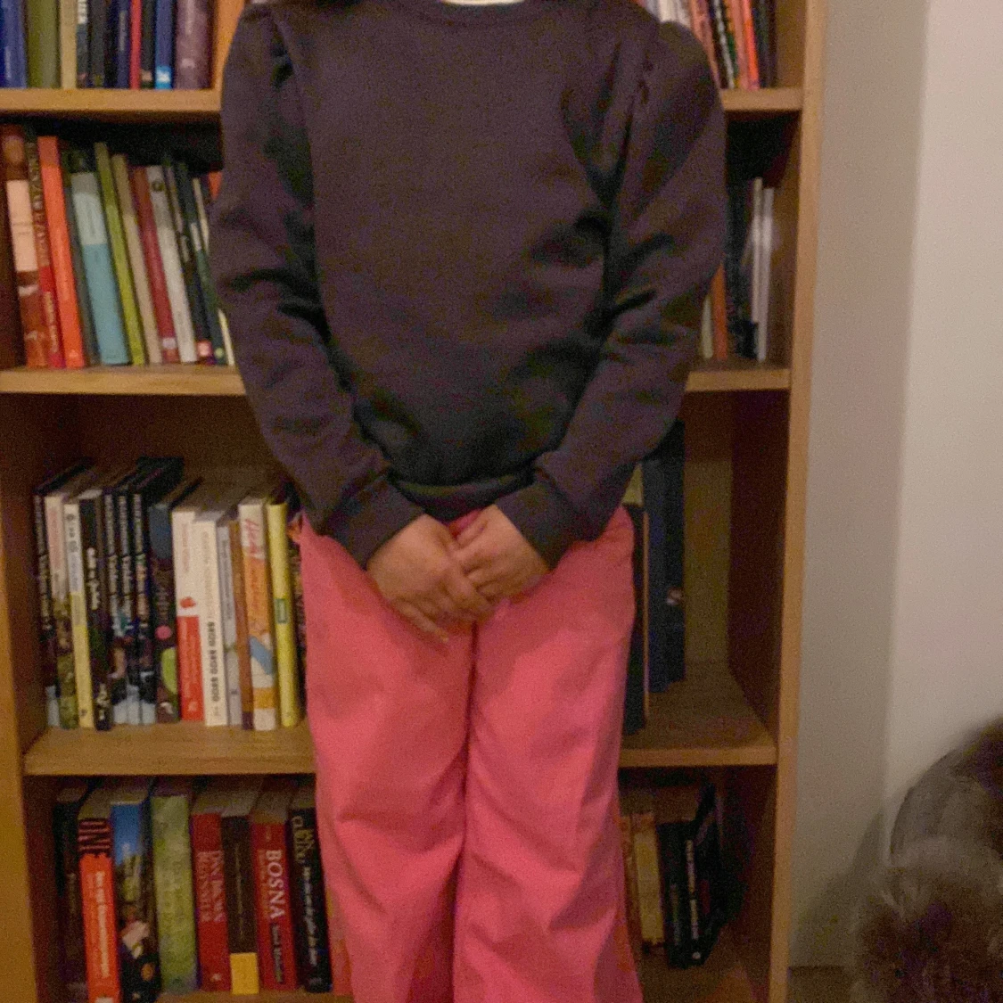 Mörkgrå tjocketröja till hösten/vinter