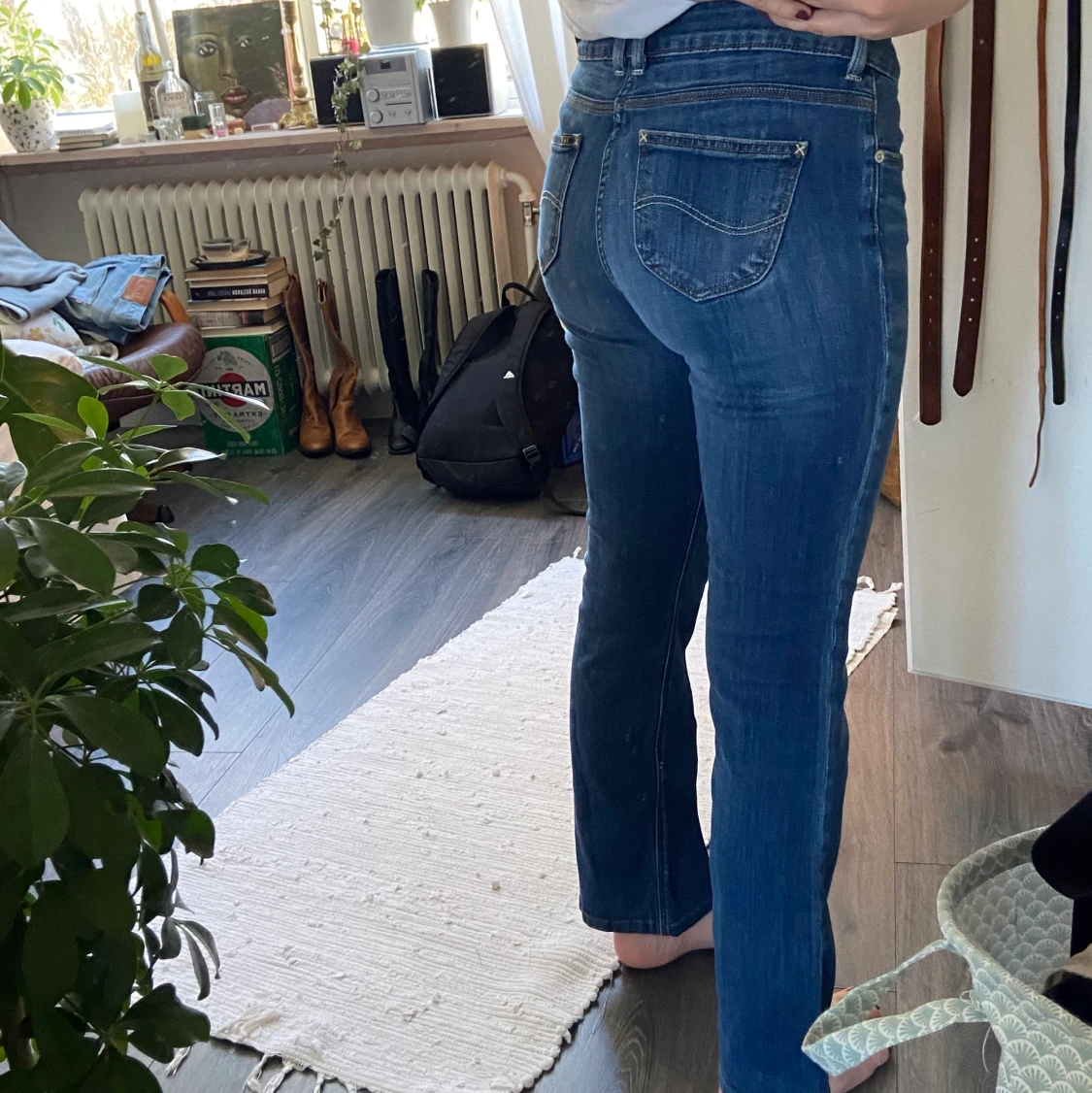 Lågmidjade jeans