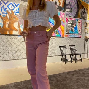 Rosa Manchester byxor från bikbok - Så sköna & långa manchesterbyxor i fin rosa förg från bikbok💗