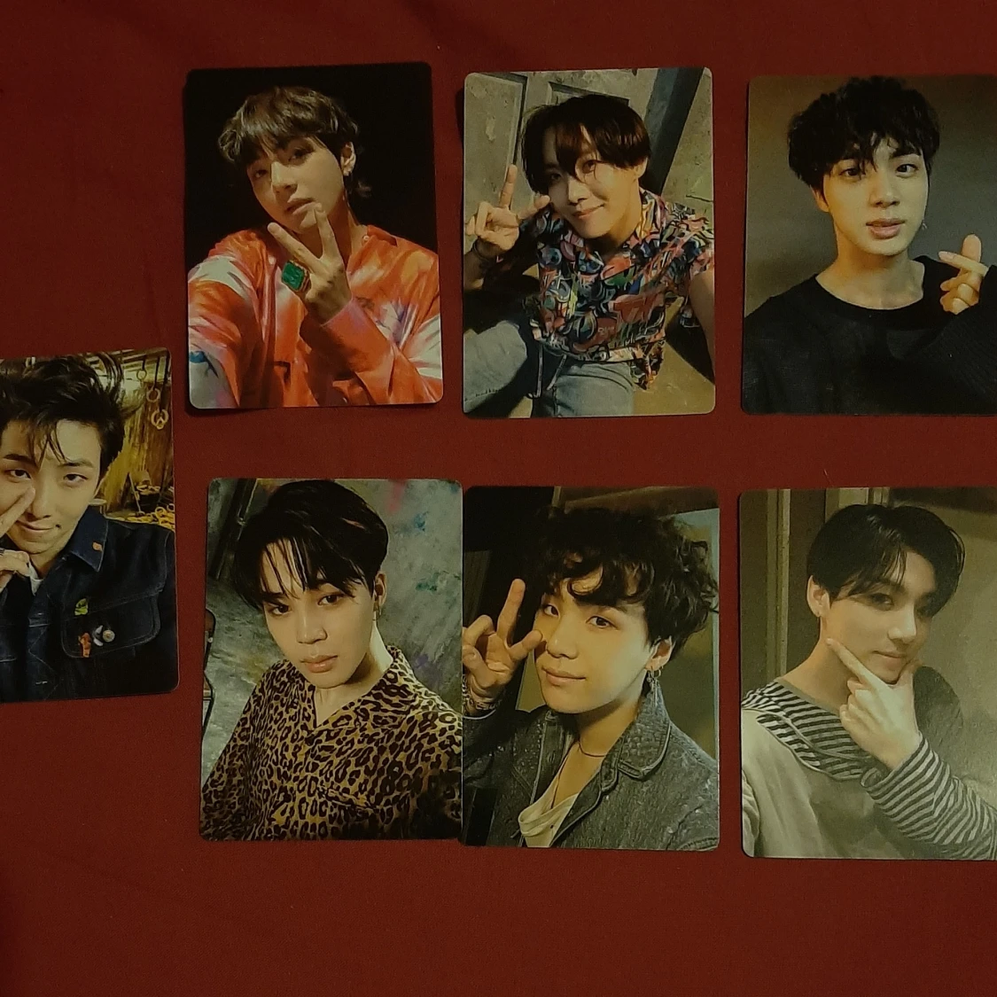 Bts official photocards