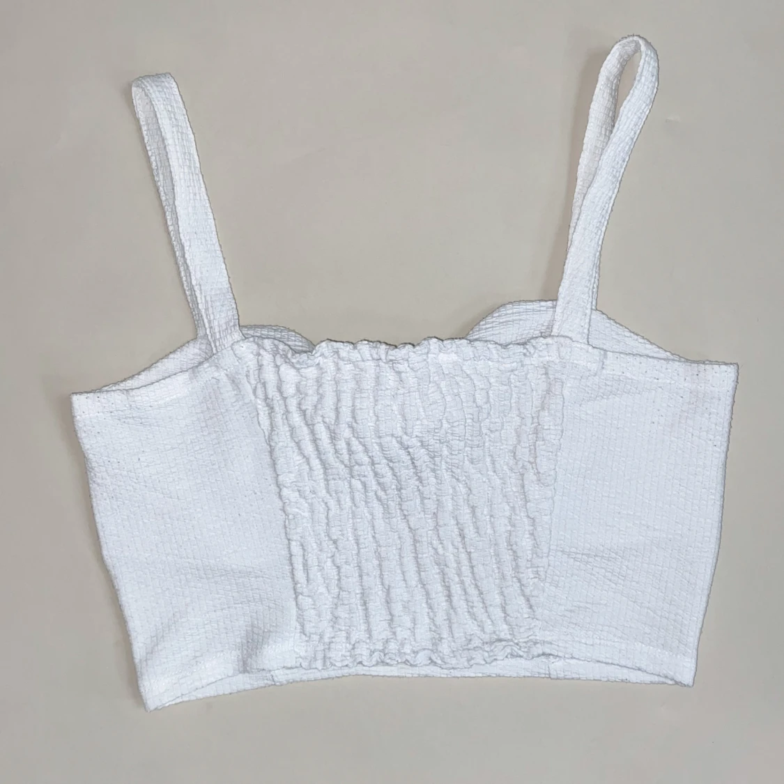 Vit topp storlek XS - 90