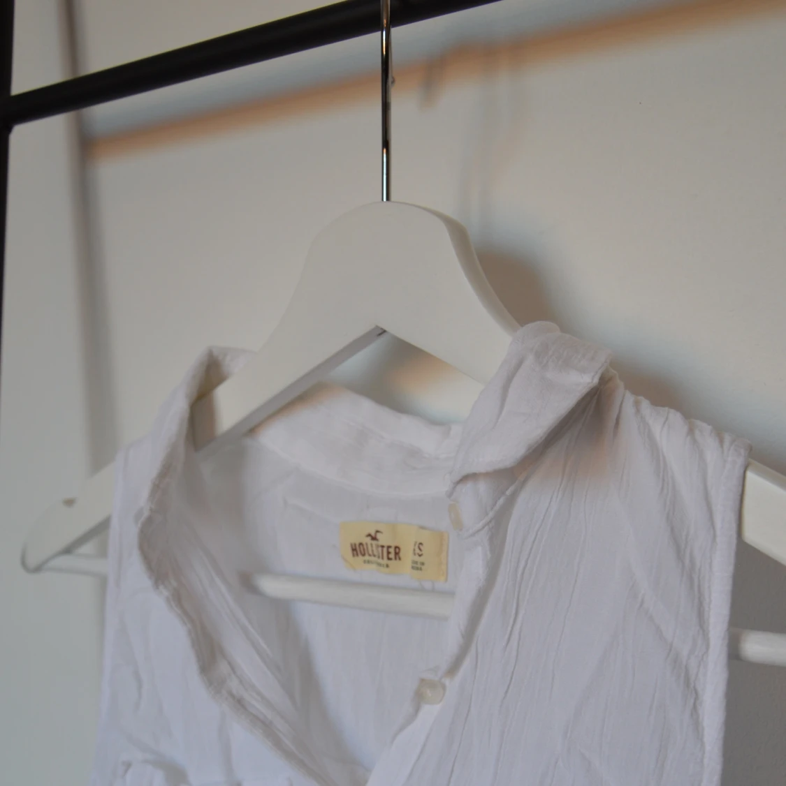 Hollister blus - vit🤍
