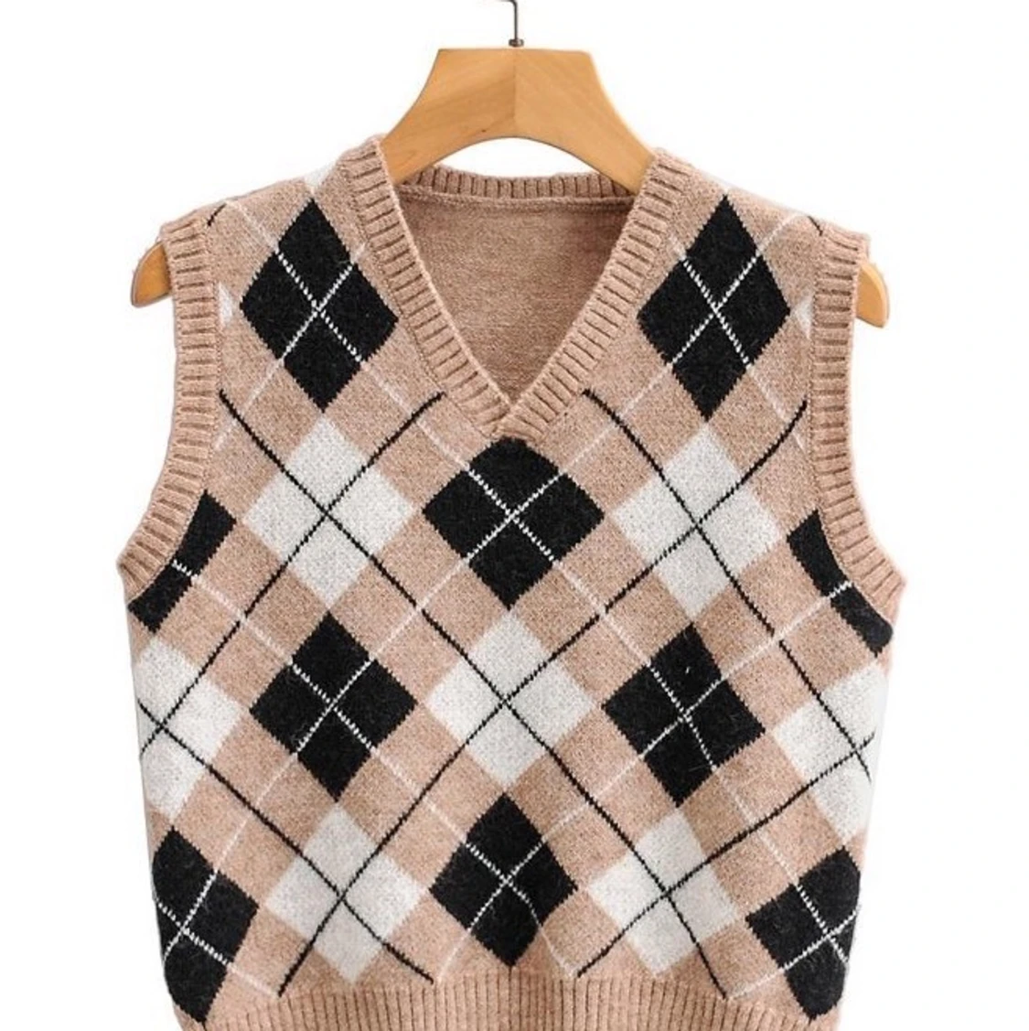 argyle sweater vest  - 91