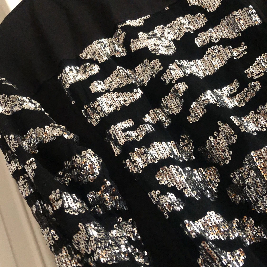 Sweatshirt klänning med paljetter - 90