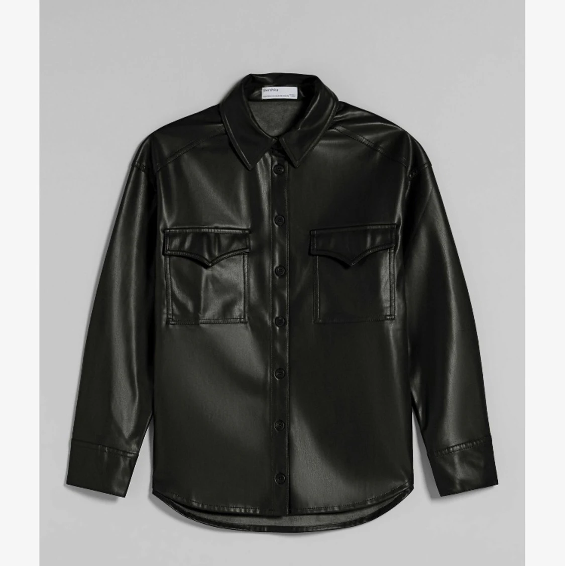 Läderkavaj/jacka från Bershka