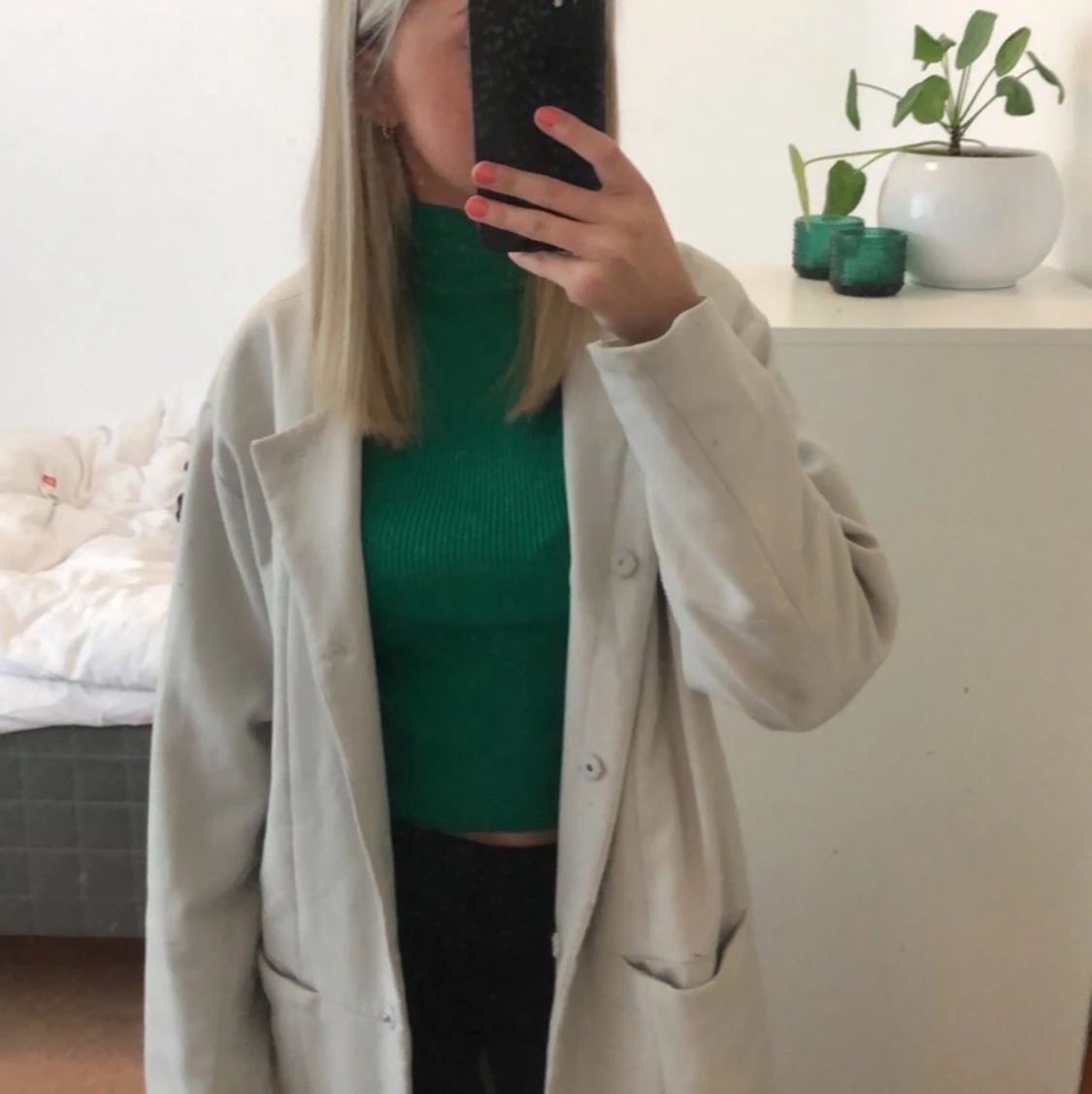 Beige kappa från Åhléns