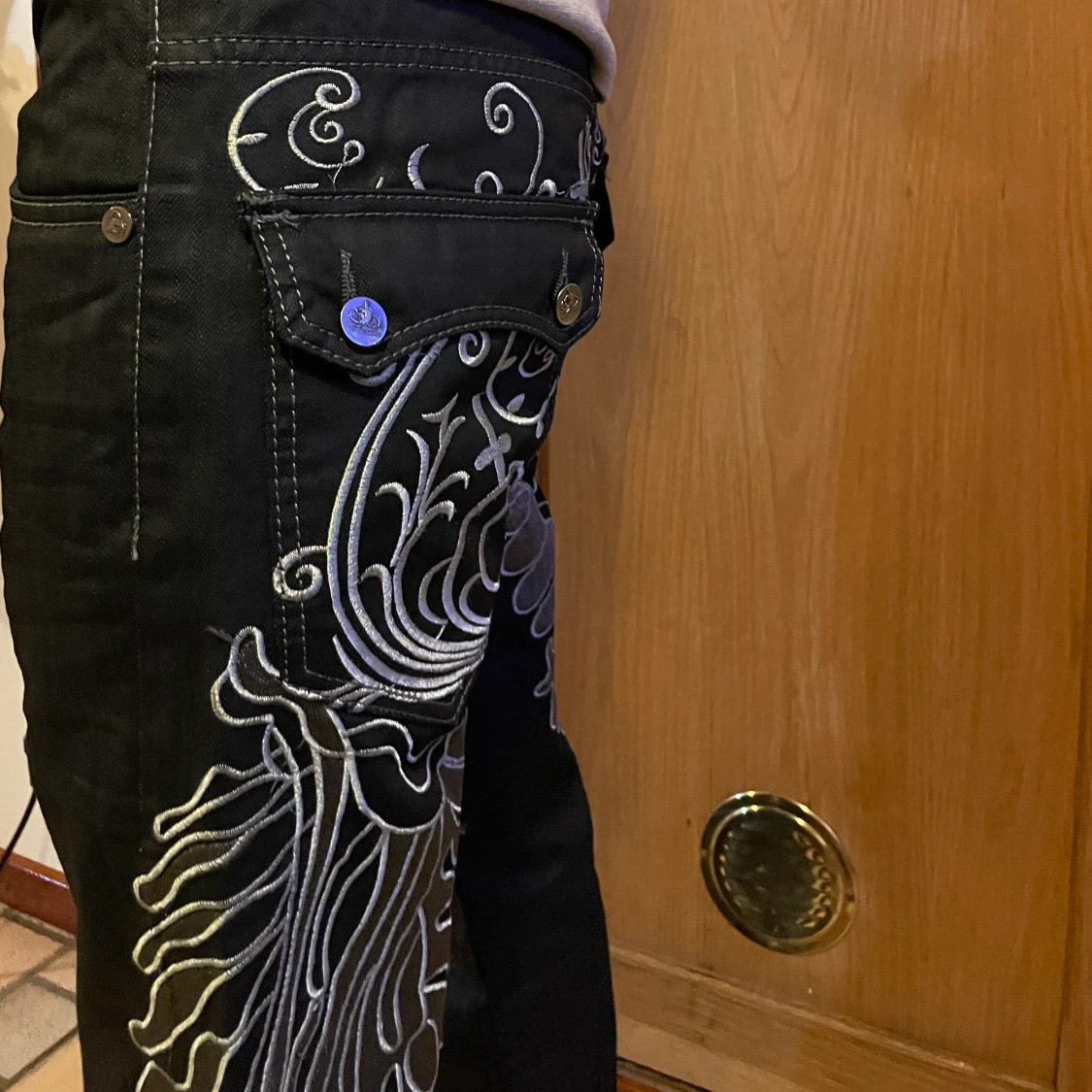 Jeans straight/baggy low waist - 91