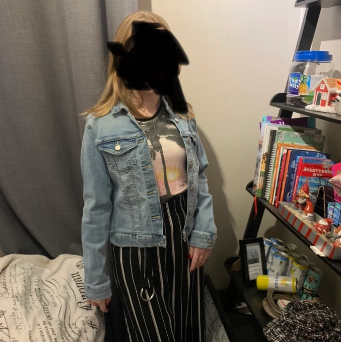 Snygg jeans jacka  - 90