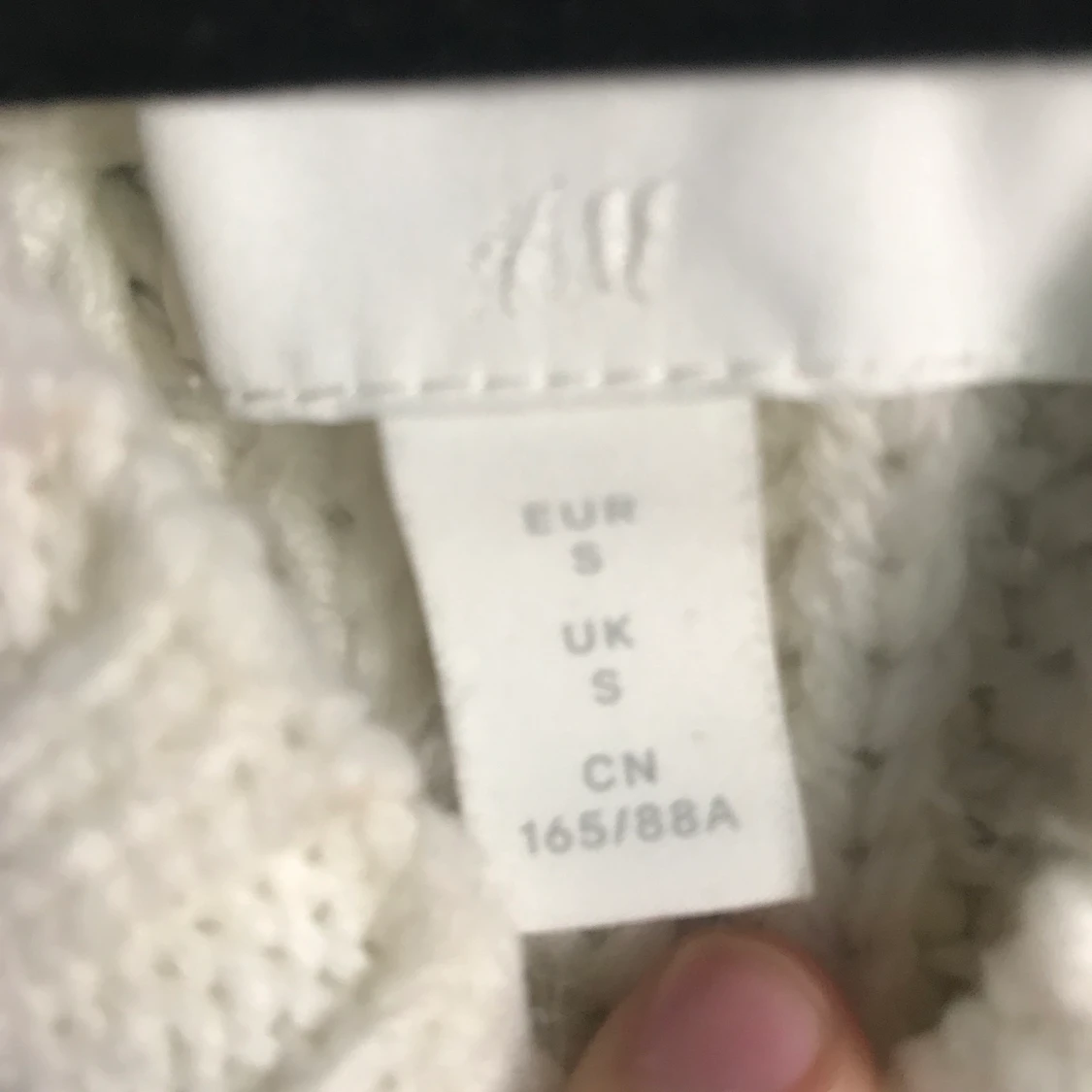 Stickad väst/hm - 90