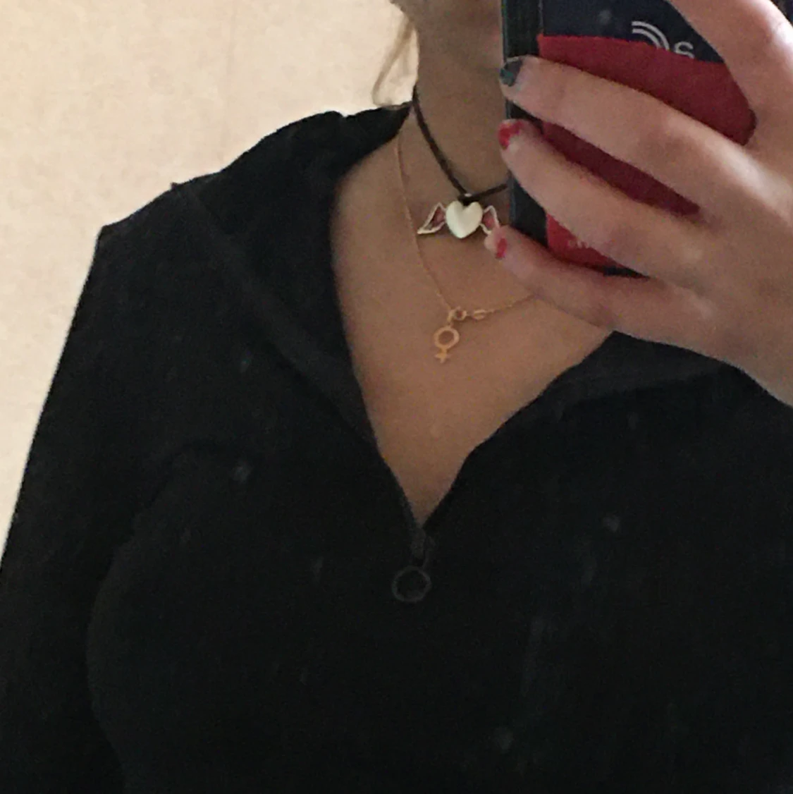 Festlig svart klänning - 90