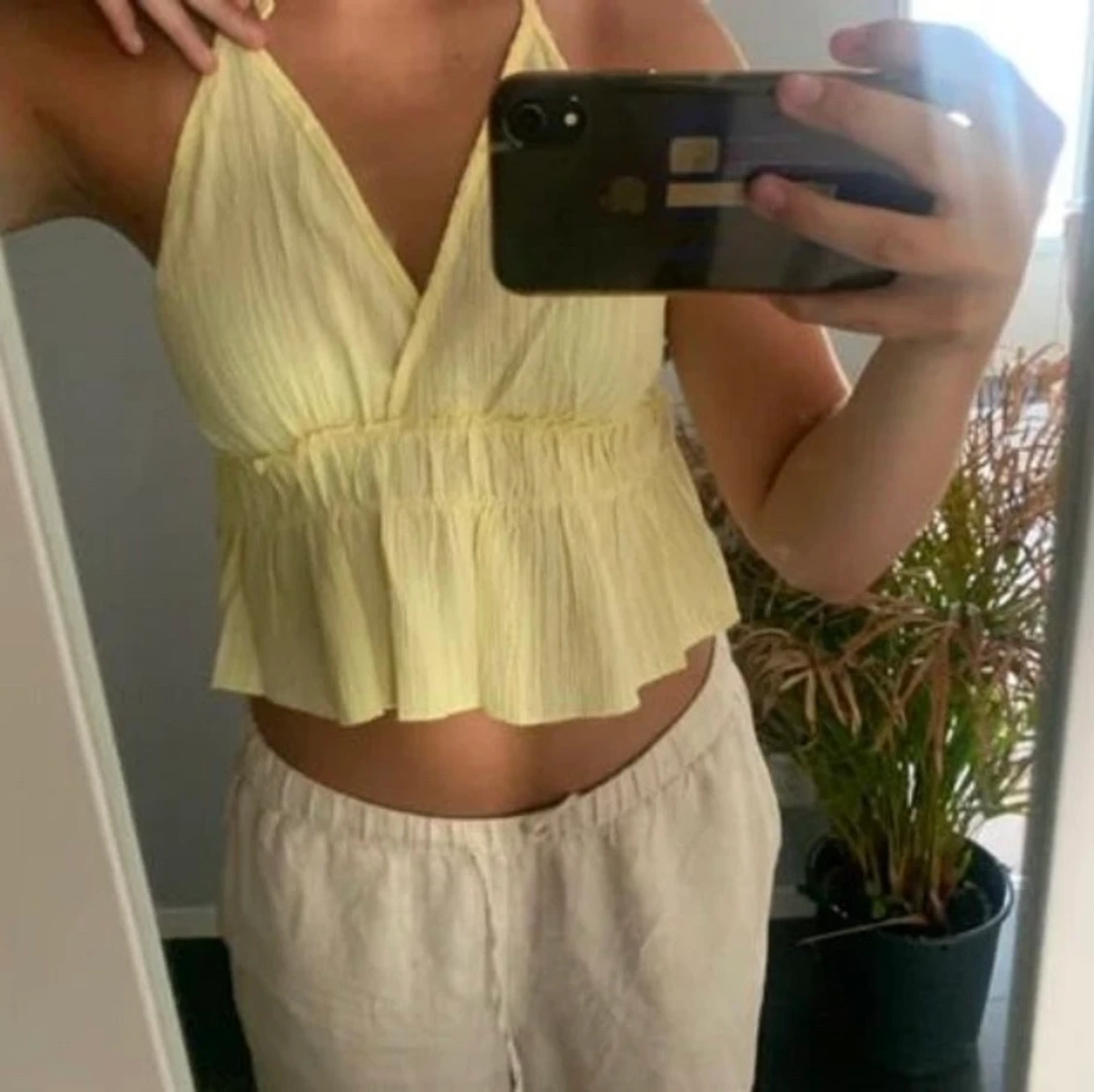 Söt trendig sommar topp!!☀️☀️ - 90