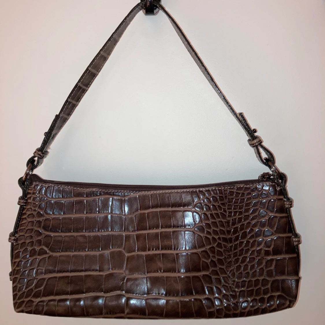 Väska krokodilskinn 