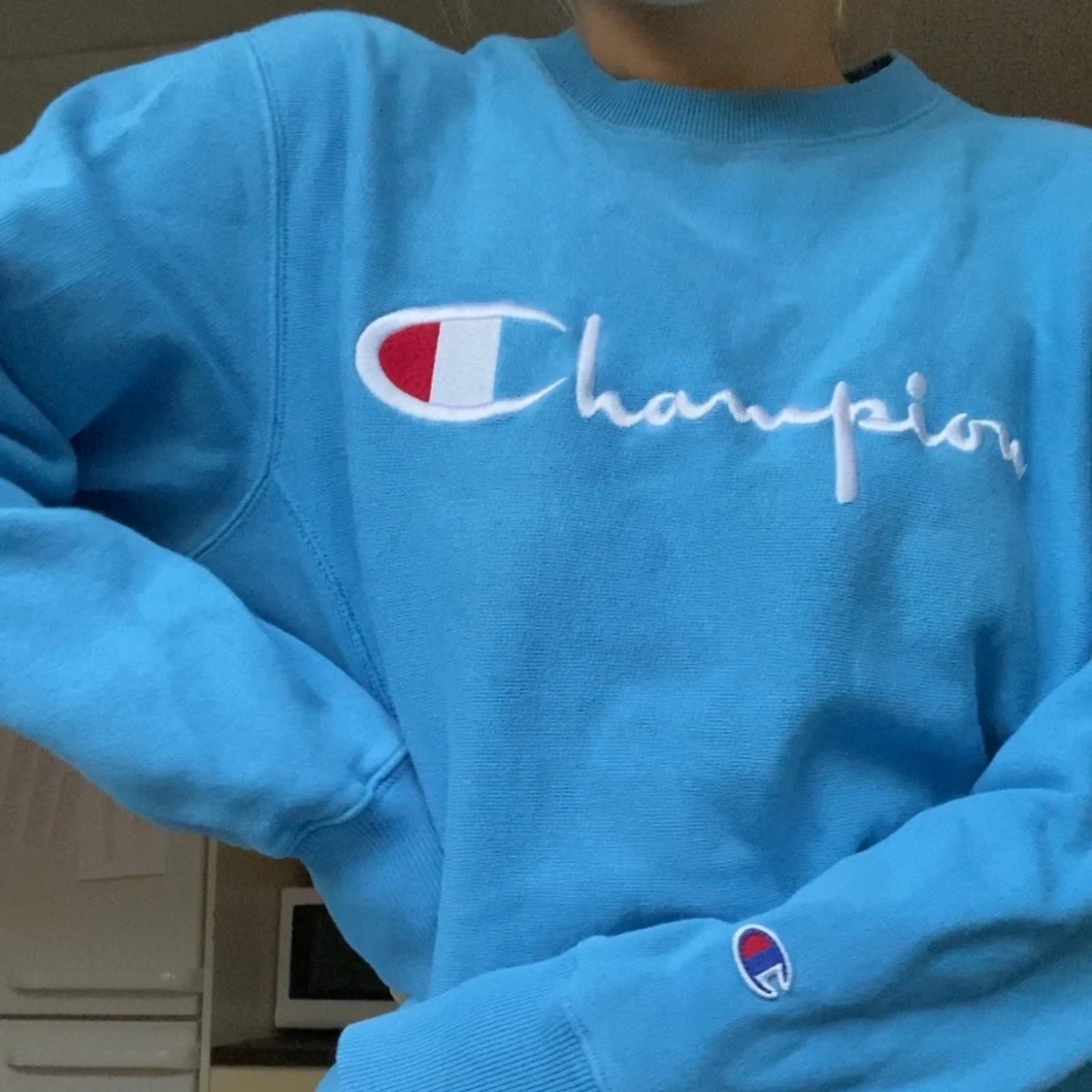 Champion collegetröja, BLÅ