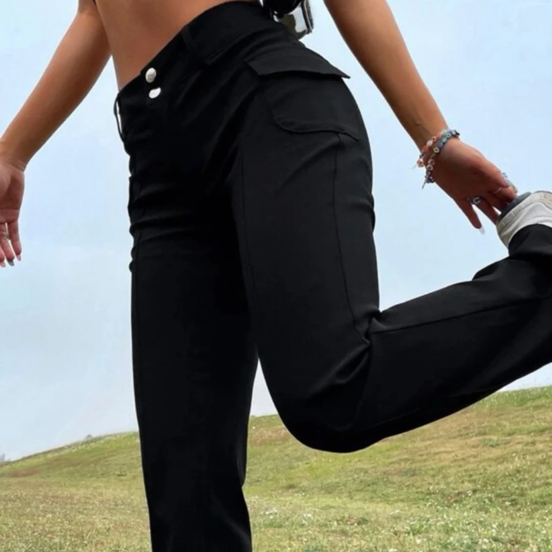 Byxor svarta , endast testade inte använda. Helt nya 