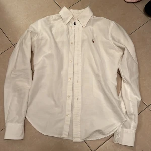 Ralp Lauren Skjorta - Ralph Lauren Skjorta Super Slim Fit Vit  Strl. 2/XS 