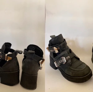 Supersnygga höst/vår skor strl 38 - Jeffrey Campbell skor strl 38 säljes. Mycket bekväma och sparsamt använda 