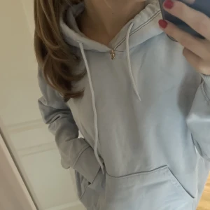 Ljusblå Hoddie - Ljusblå hoodie i strl xs💙