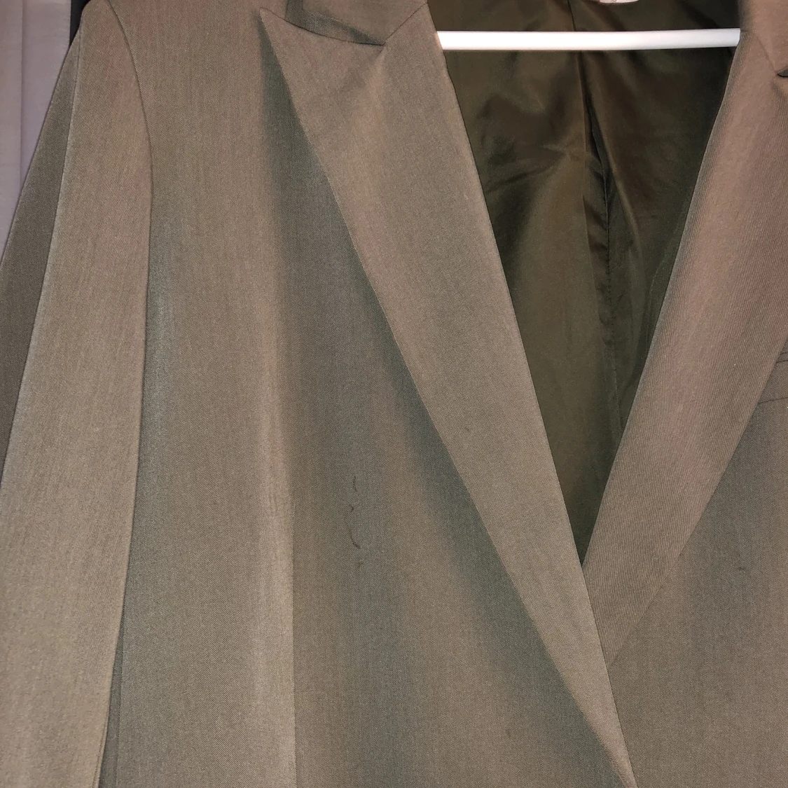 Ljusgrön/grå kavaj - 91