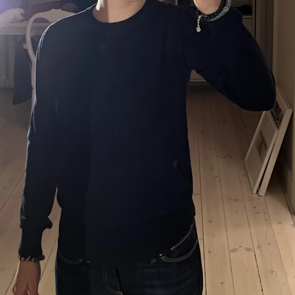 Saint tropez marinblå tröja - 91