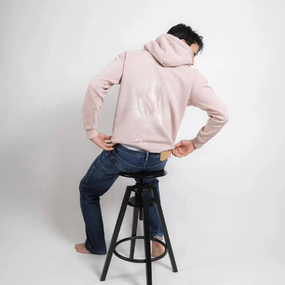MORE SIGNATURE HOODIE stl M En rosa cool hoodie med exklusiva more loggan som pepresenterar more uf rekommenderas att tvättas i 30 grader. Hoodies.