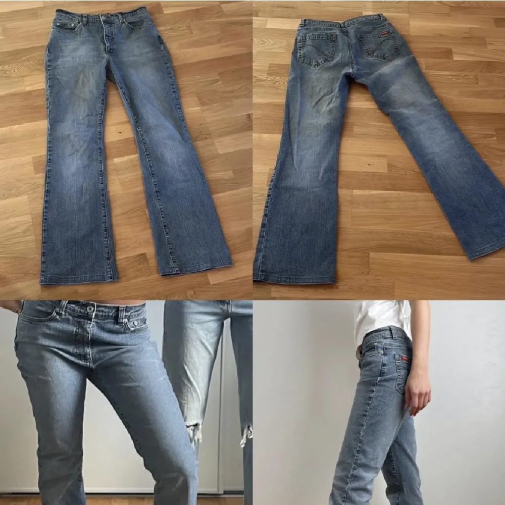 Jeans från Vero Moda. Bali jeans slim. Strl 40/32. De är dock Insydda i midjan så skulle tippa på att de är i strl 36/32 nu. 💗. Jeans & Byxor.