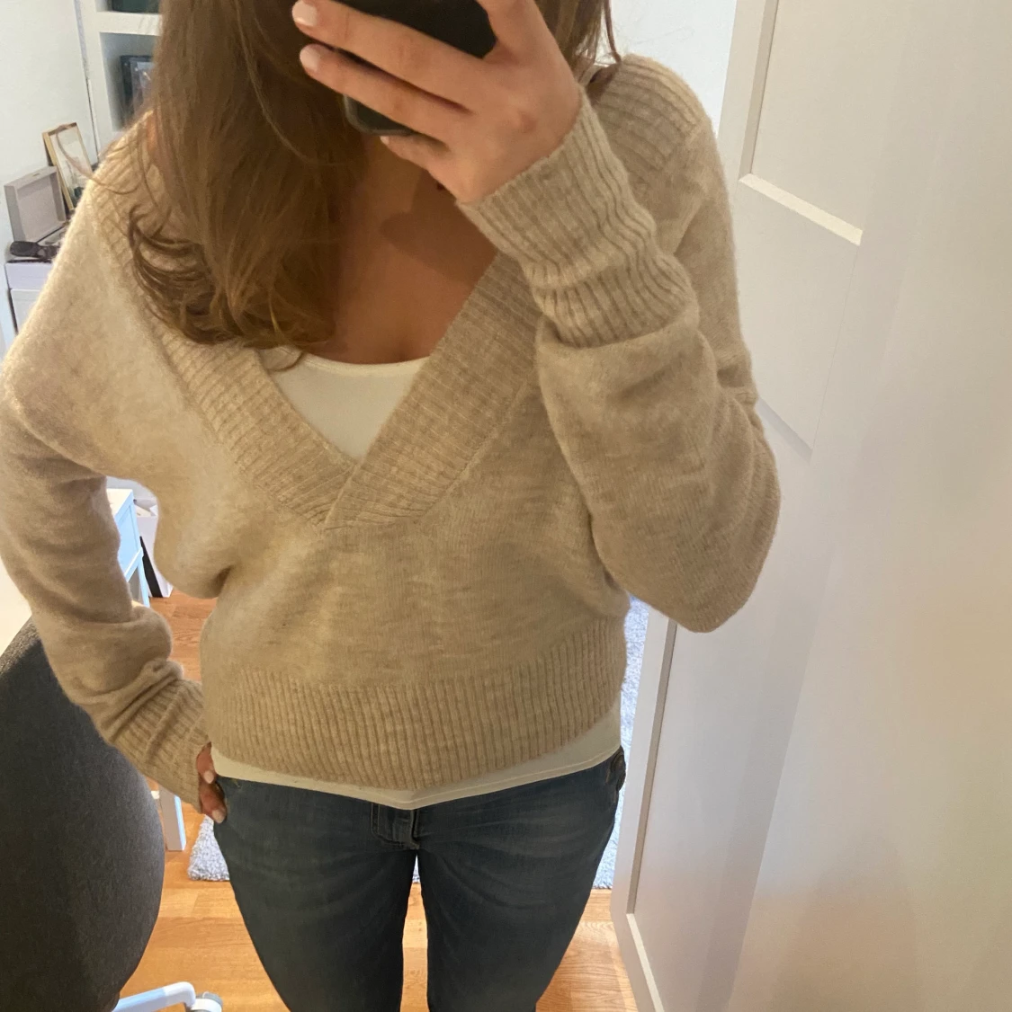 Stickad tröja  - 90