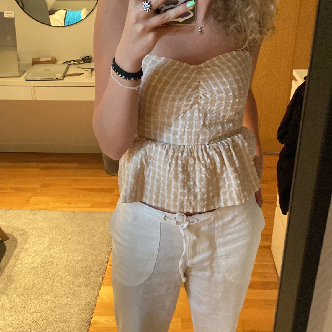 Supersöt topp med mönster