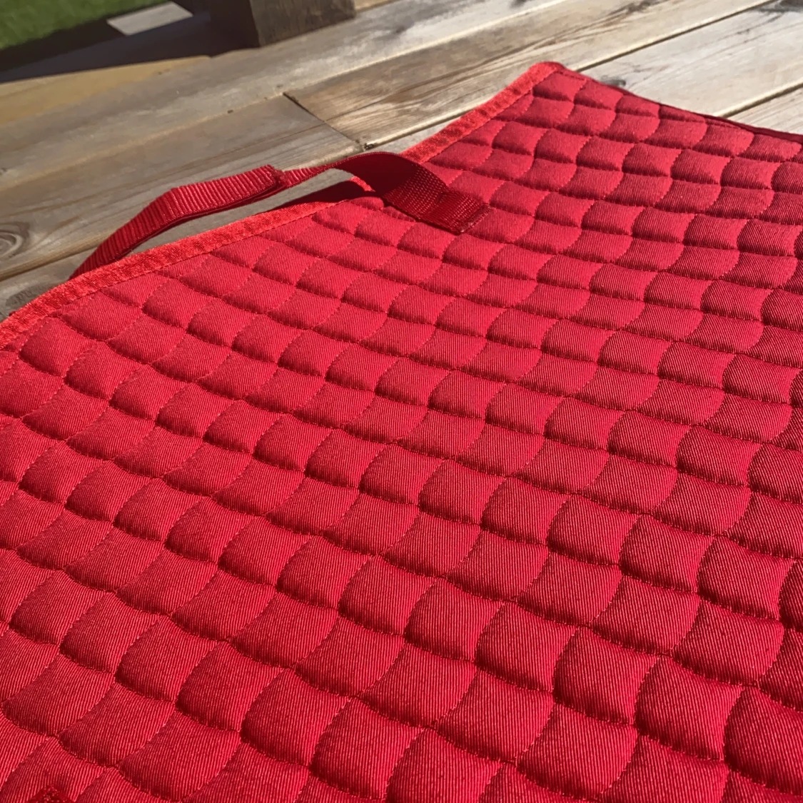 Rött schabrak-storlek full(alround) - 91
