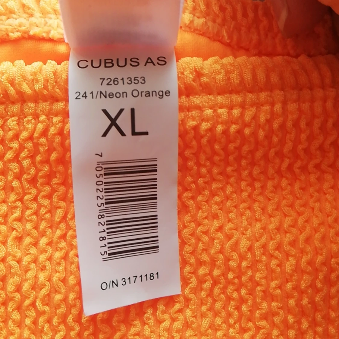 Orange strand kjol!! - 91