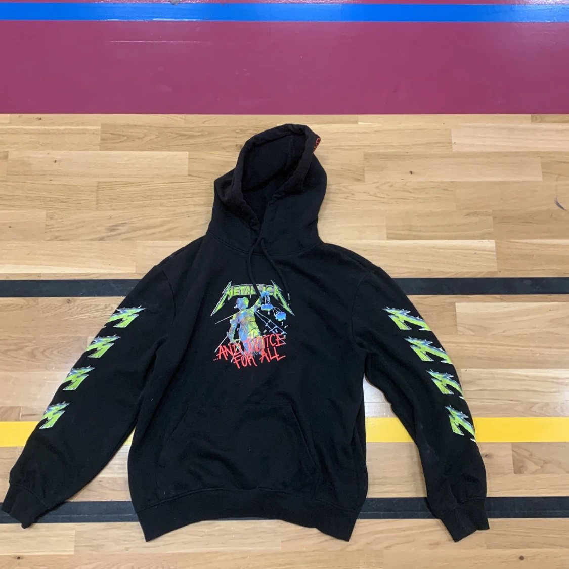 Metallica and justice for all hoodie