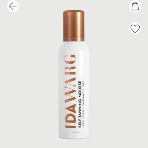 NY brun utan sol Ida Warg - Säljer helt nya förpackningar med Ida Wargs brun utan sol ”self tanning mousse”, säljer då jag köpte flera förpackningar och de inte går åt utan räcker länge. Säljer för 129 kr flaskan, köpt pris 199 kr st ✨