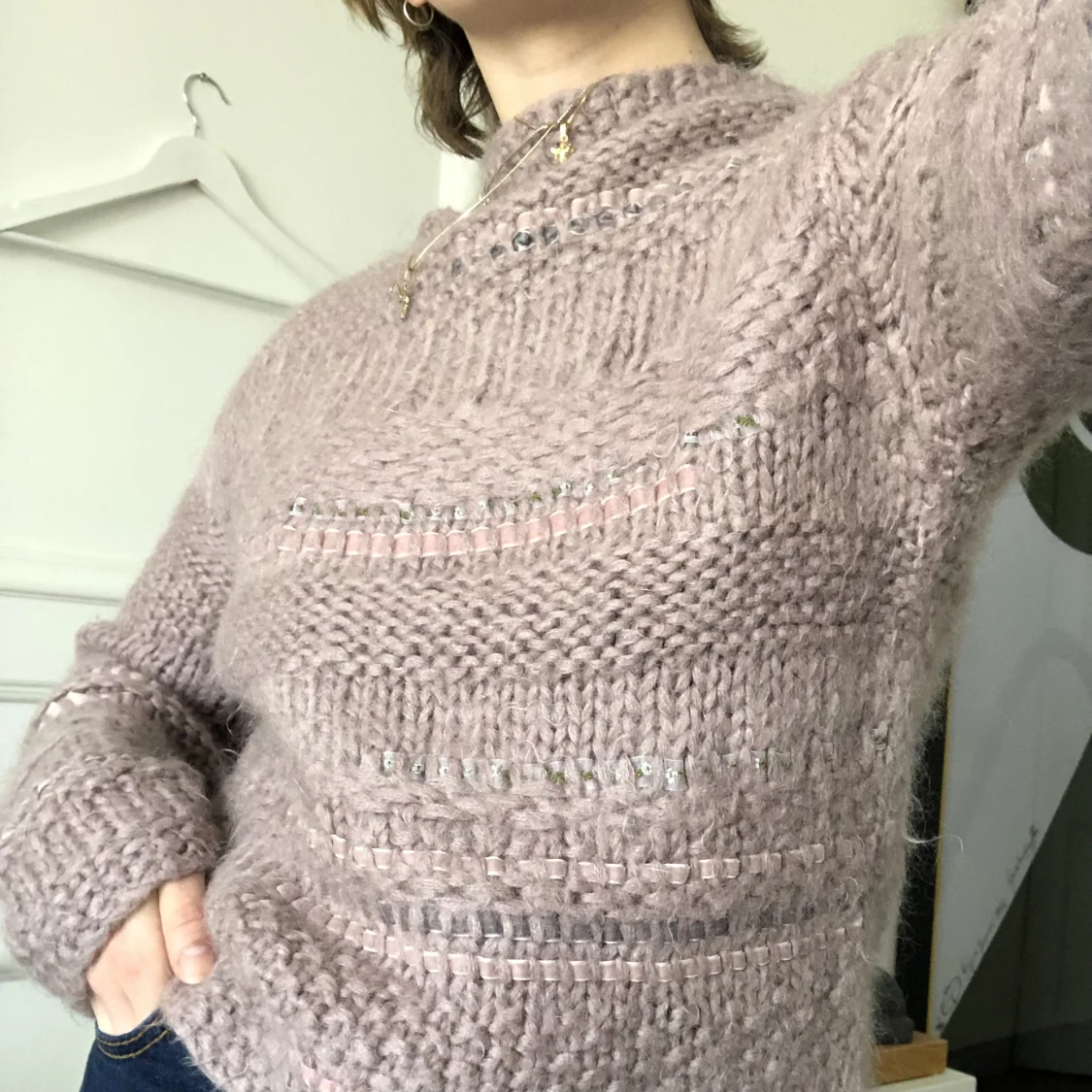 Stickad tröja - 91