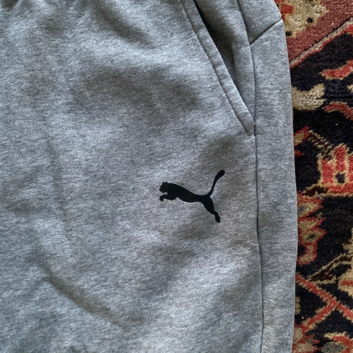 Grå Puma Sweatpants - 90