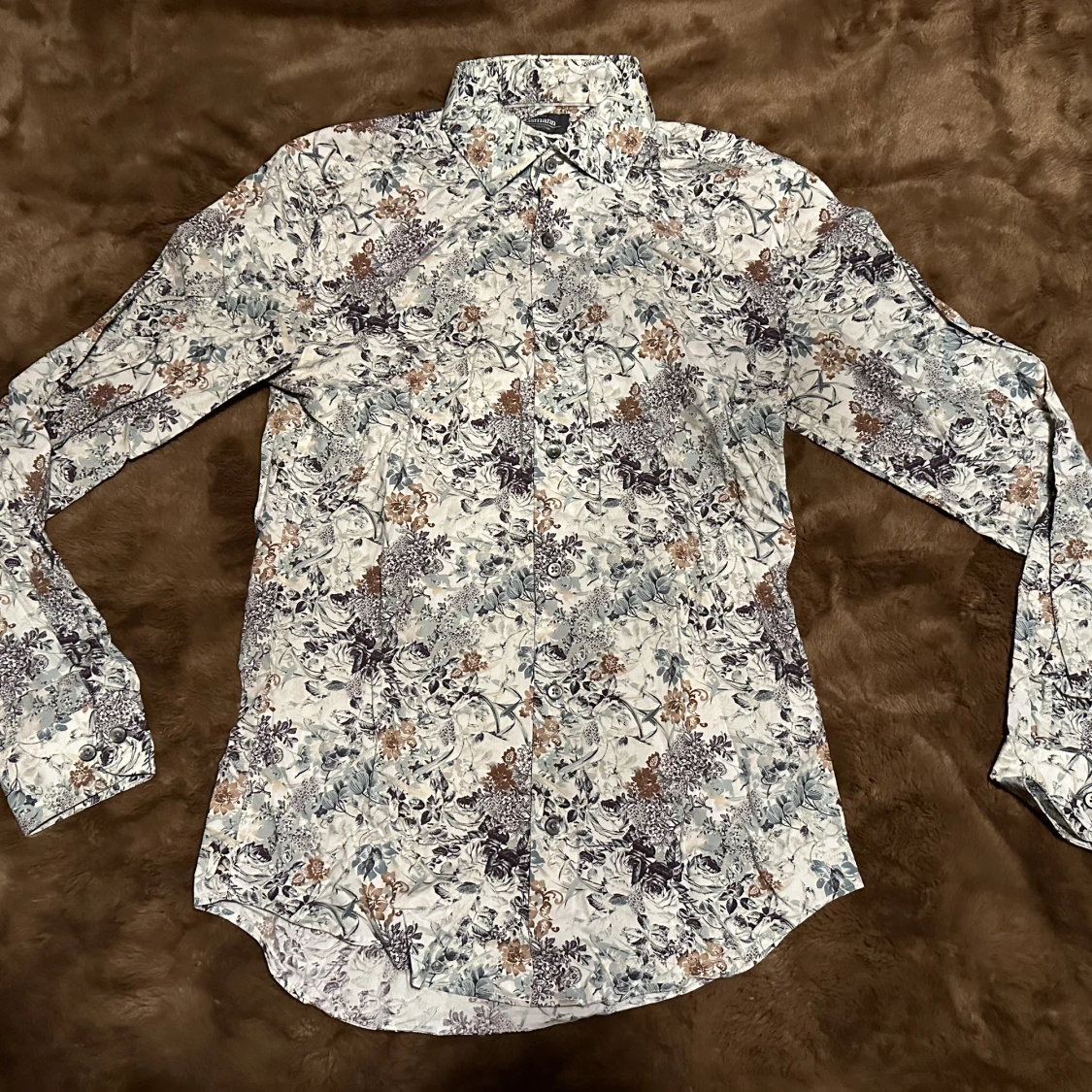 Möstrad Silm fit skjorta - 90