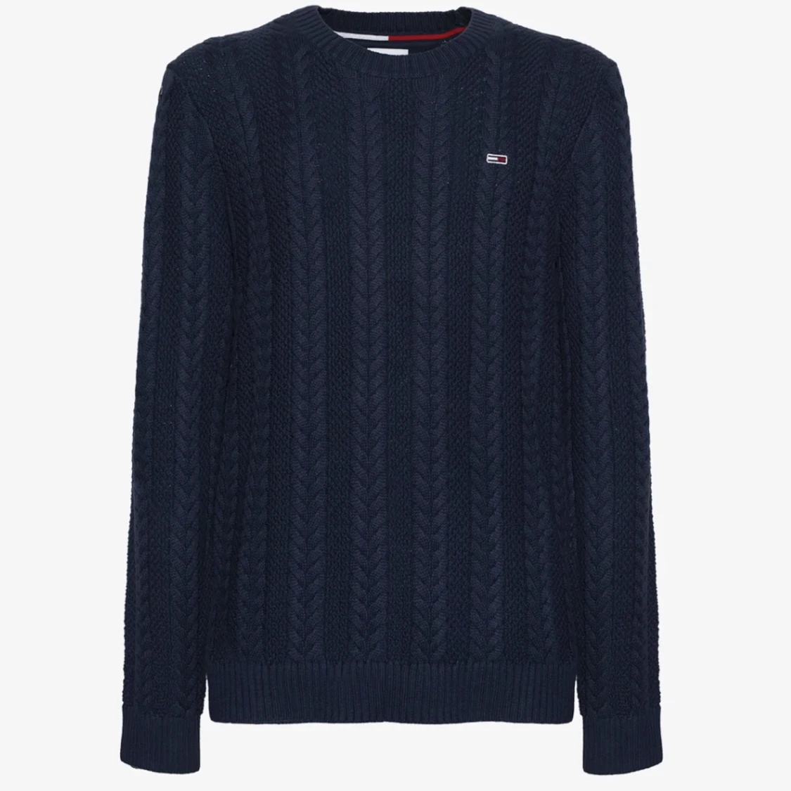 Tommy Hilfiger Kabelstickad Tröja